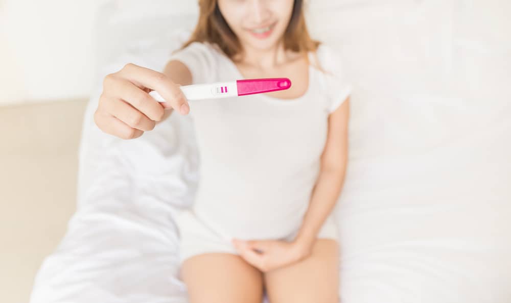 raseduse tunnused, välja arvatud hilinenud menstruatsioonid