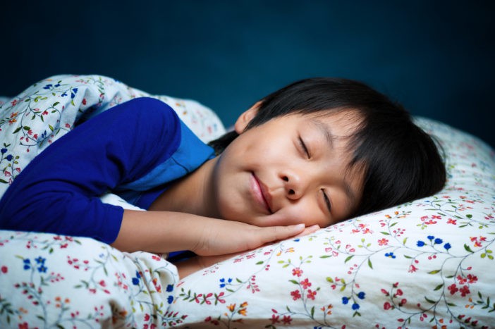 kõrgus suureneb, kui laps magab