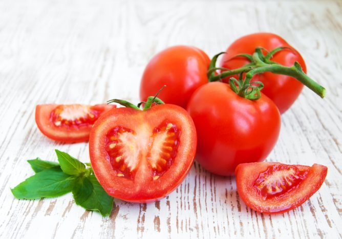 tomatid on punaste köögiviljade eelised